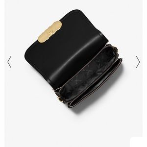 Michael kors Parker Medium Leather Messenger Bag